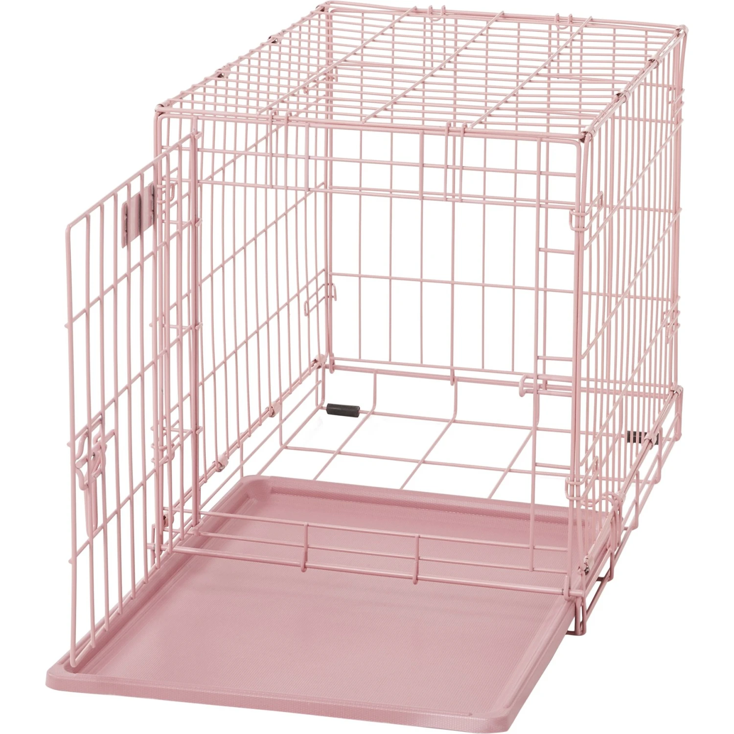 MidWest ICrate Single Door Collapsible Wire Dog Crate, Pink, 24 Inch - Image 8