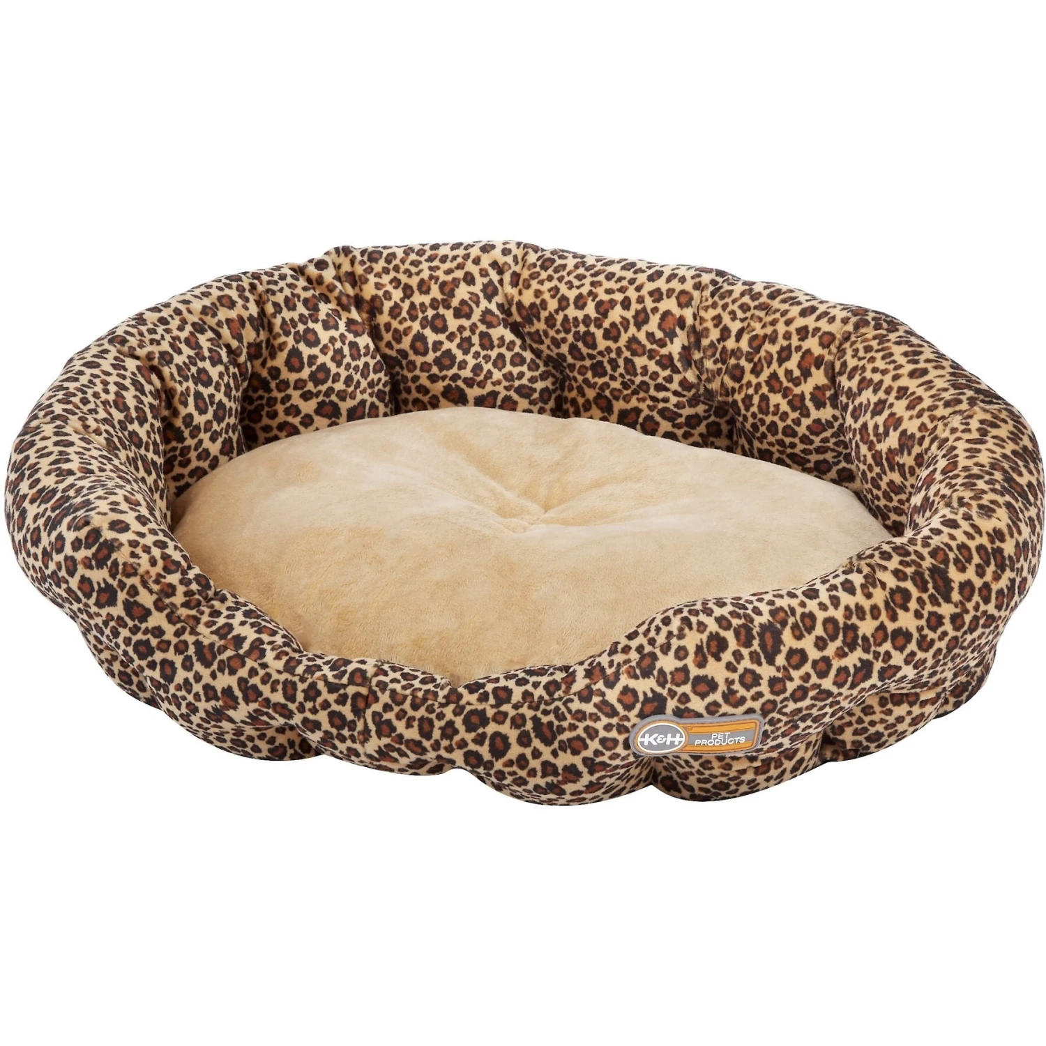 K&H Pet Products Self-Warming Nuzzle Nest Bolster Cat & Dog Bed - Image 3
