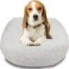 HappyCare Textiles Calming Anxiety Bolster Dog Bed