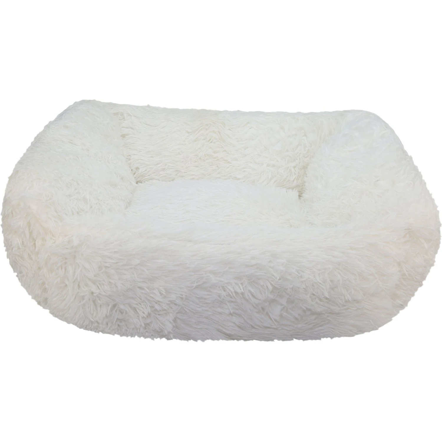 HappyCare Textiles Calming Anxiety Bolster Dog Bed - Image 3