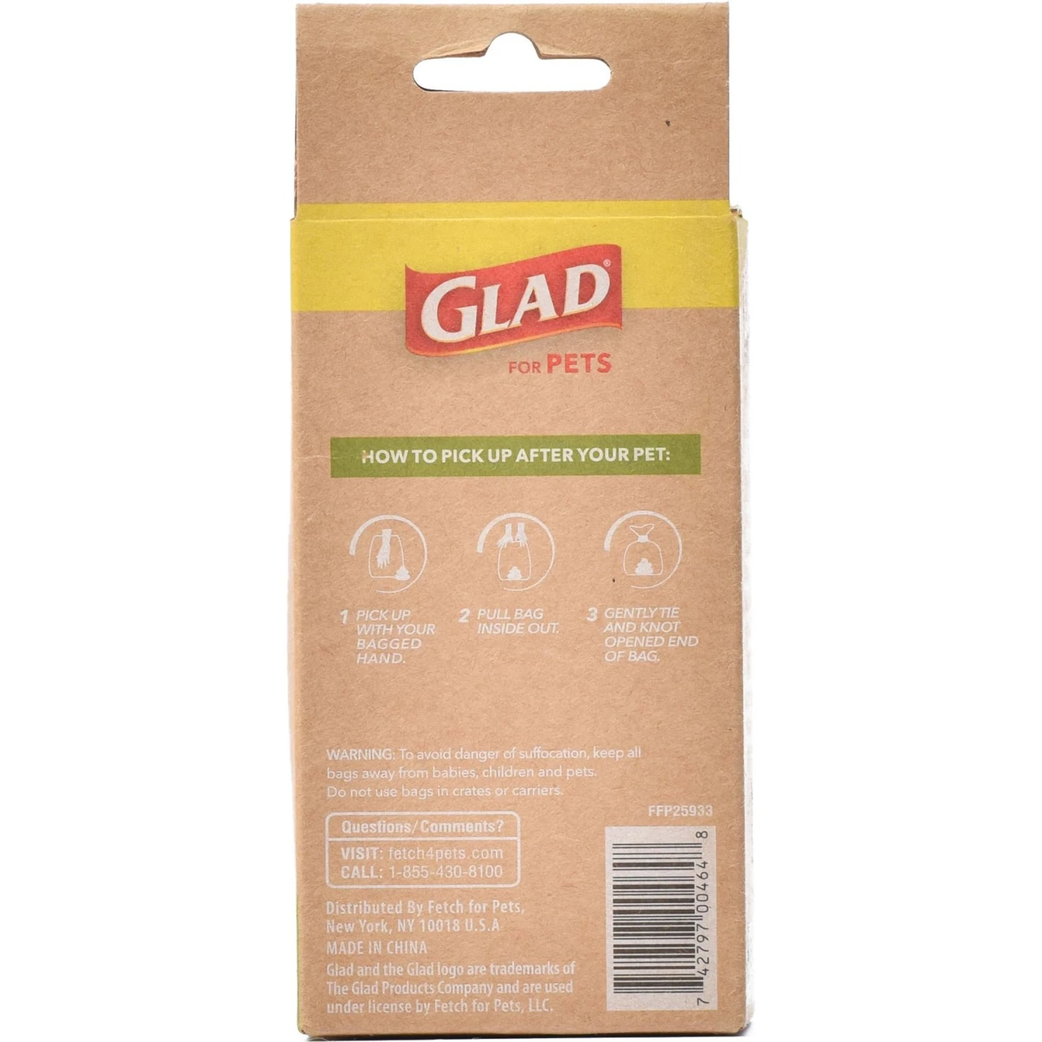 Glad For Pets Compostable Dog Waste Poop Bags, 120 Count - Image 3