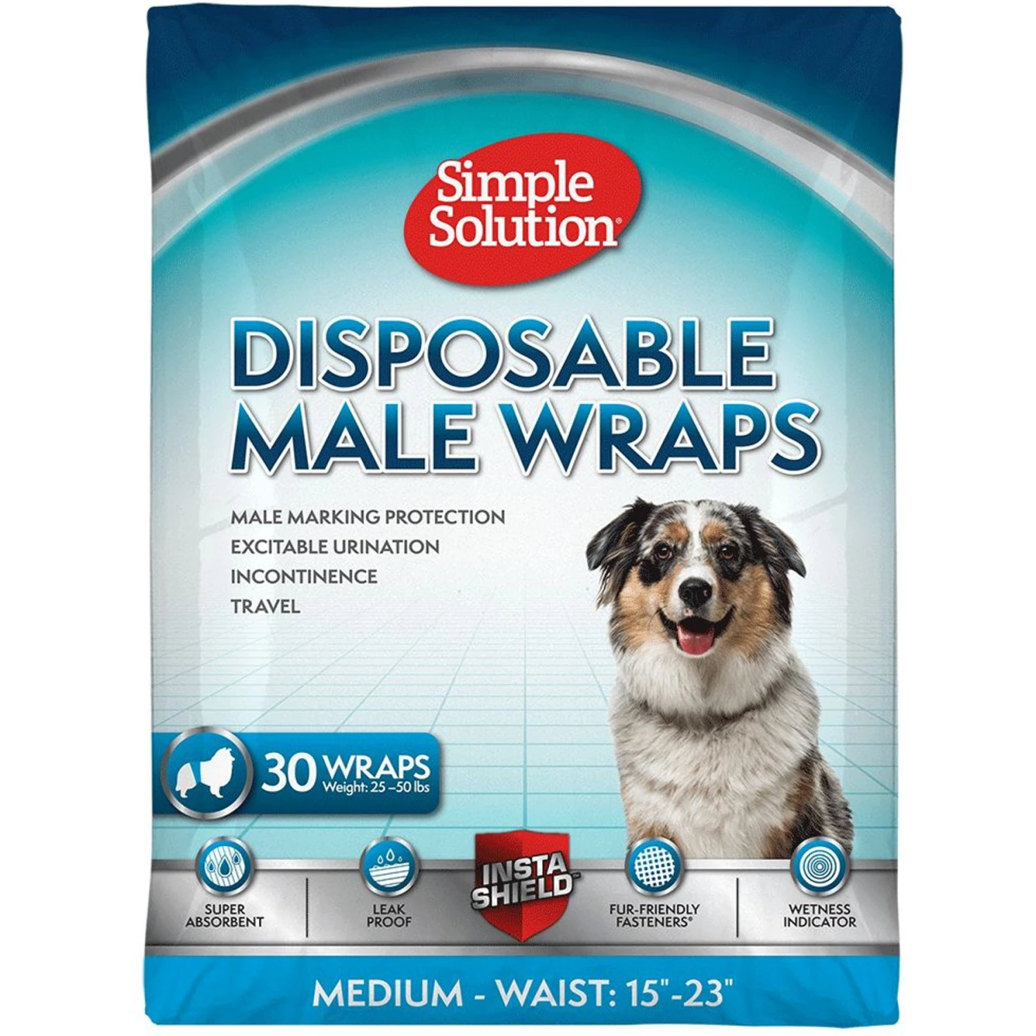 Simple Solution Disposable Male Dog Wrap & Fruitables Skinny Minis Pumpkin & Berry Flavor Dog Treats - Image 2
