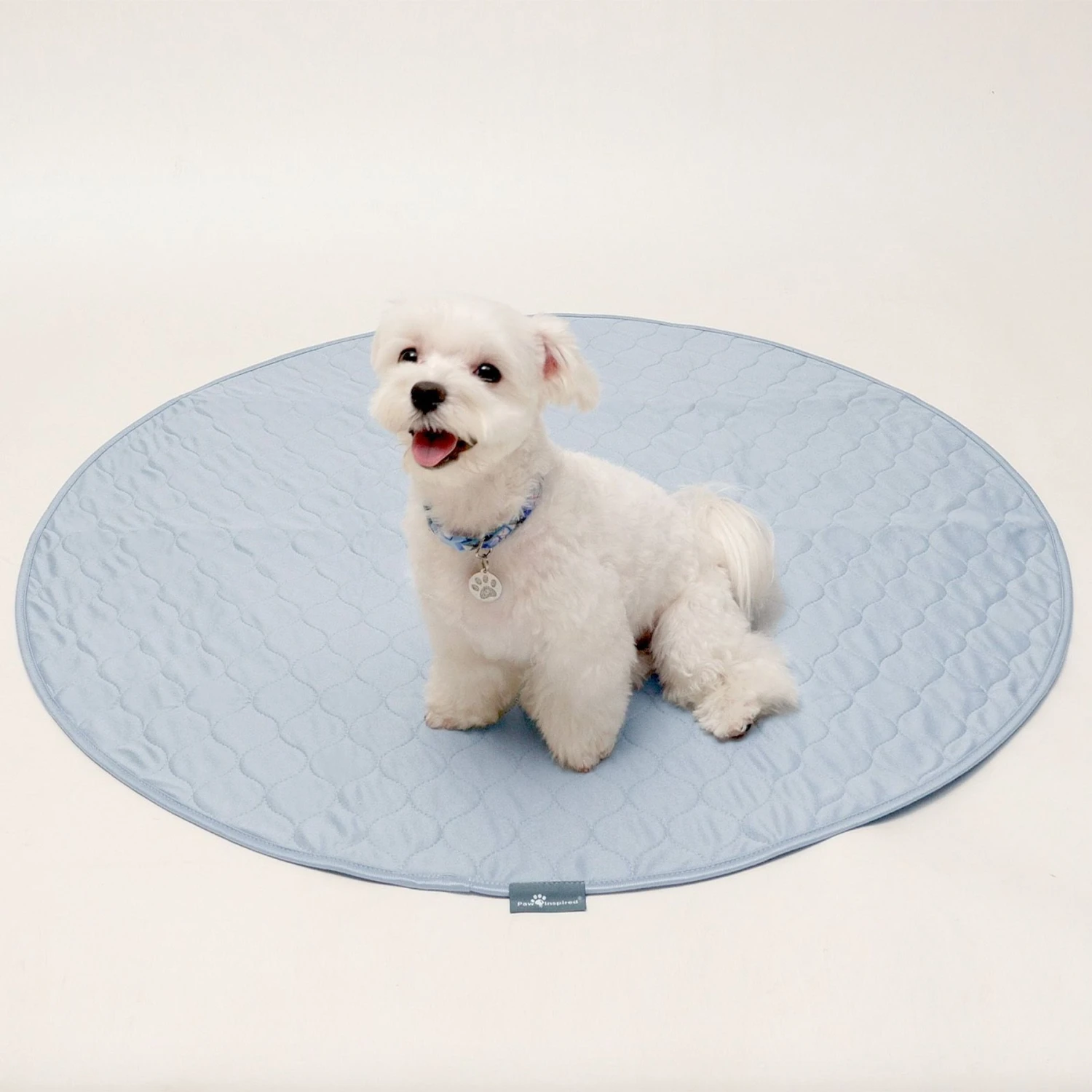 Paw Inspired Round Washable Dog Pee Pads, 2 Count - Image 5