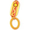 Brightkins Smarty Pooch Hot Dog Dog Training Clicker