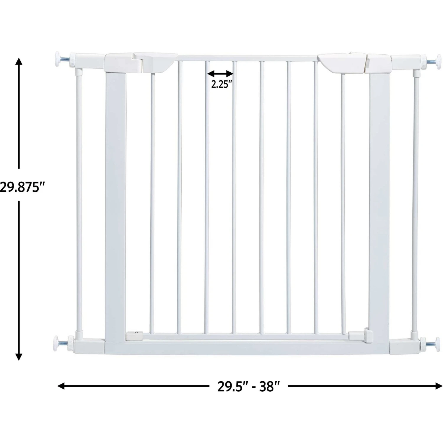 MidWest ICrate Fold & Carry Single Door Collapsible Wire Dog Crate & MidWest Steel Pet Gate - Image 8