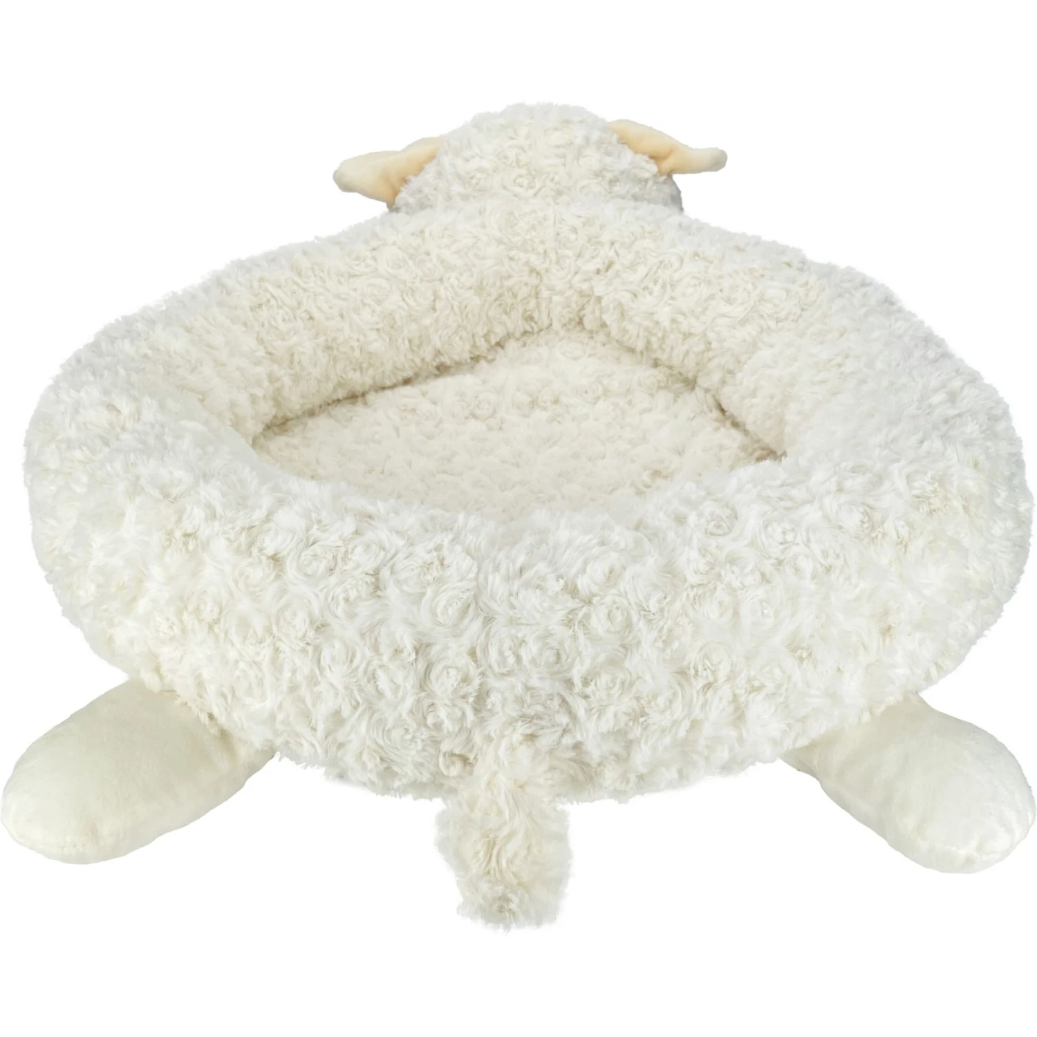 Multipet Lamb Chop Bolster Cat & Dog Bed With Removable Cover - Image 4