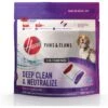 Hoover Paws & Claws Clean Packs Dog & Cat Cleaners & Stain Remover, Purple, 10 Count