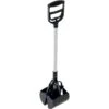 Pet Adobe Plastic & Aluminum Poop Grabber With Long Handle Cat & Dog Pooper Scooper, Black