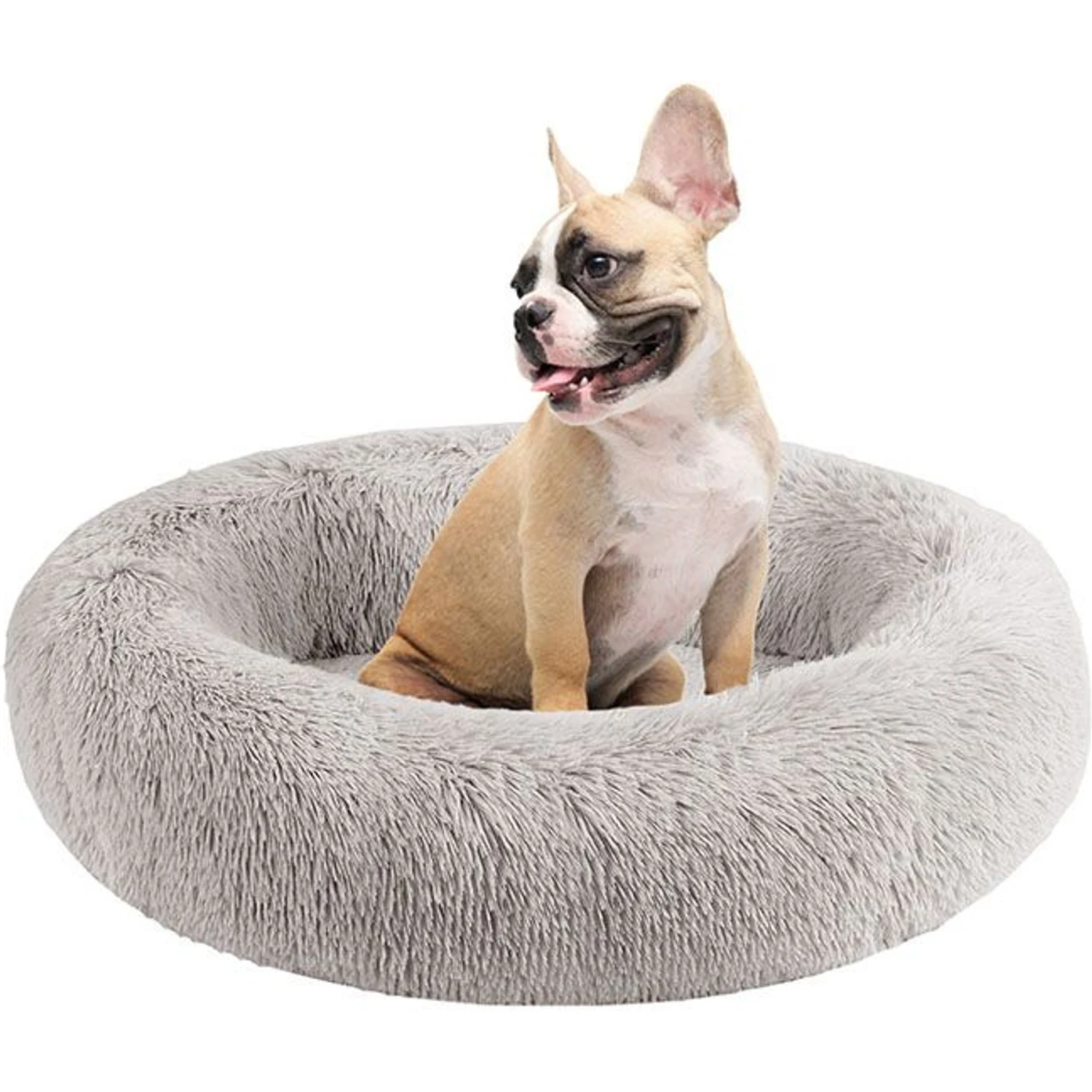 Friends Forever Serena Calming Oval Cuddler Bolster With Memory Foam Dog & Cat Bed