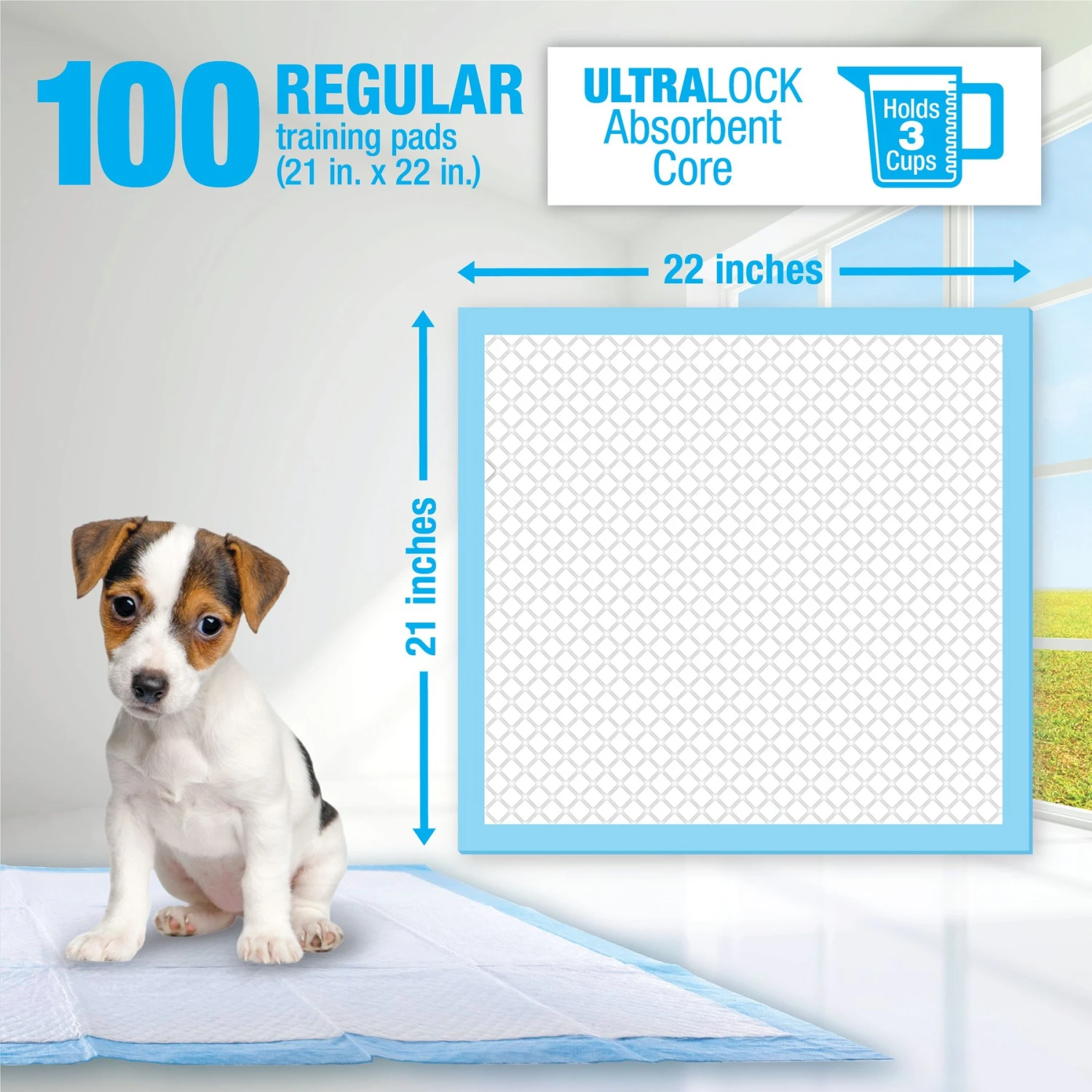 Lil' Squirts Dog Training Pads, 100 Count - Image 3