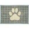 Loving Pets Plaid Paw Dog Placemat