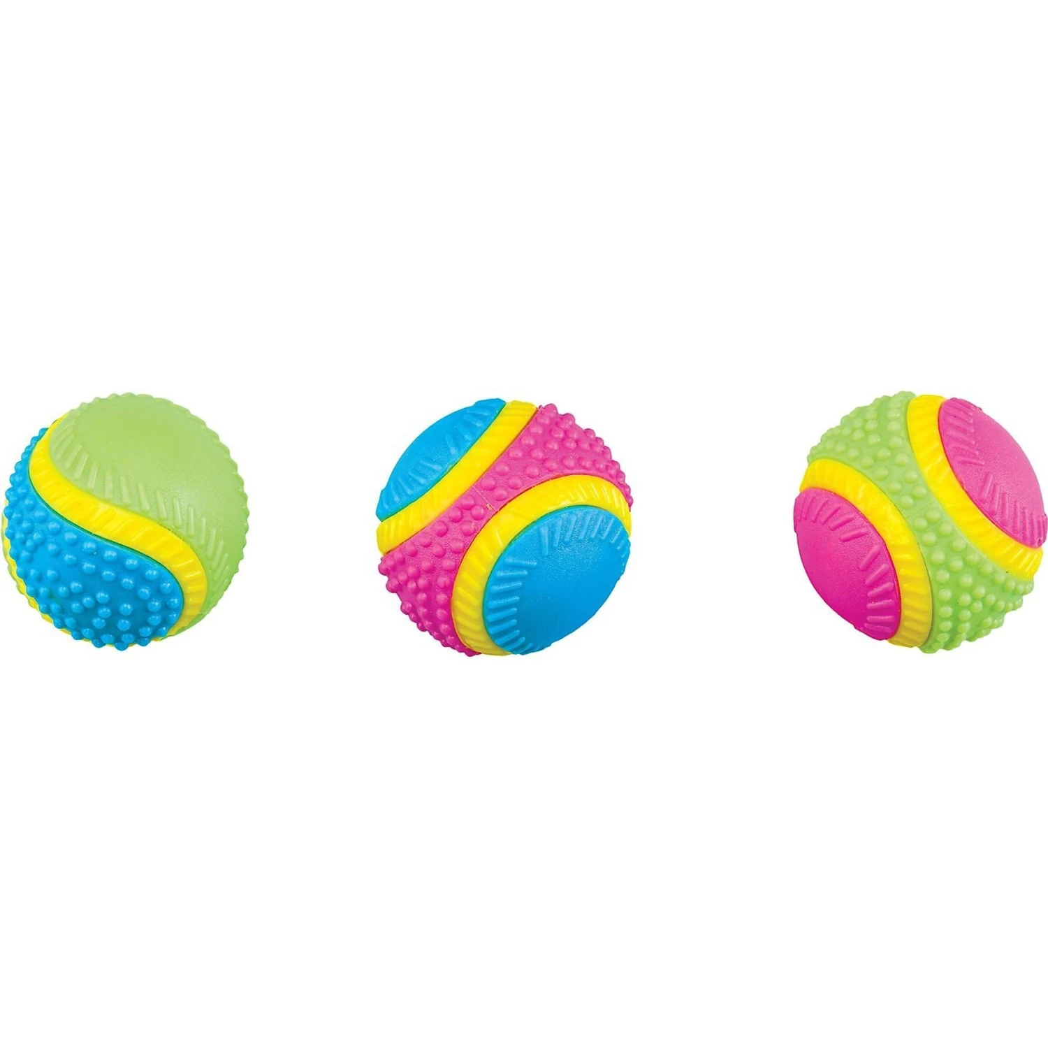 Ethical Pet Sensory Ball Tough Dog Chew Toy, Color Varies - Image 4