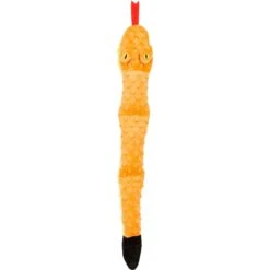 Ethical Pet Skinneeez Extreme Triple Squeaker Snake Stuffing-Free Squeaky Plush Dog Toy