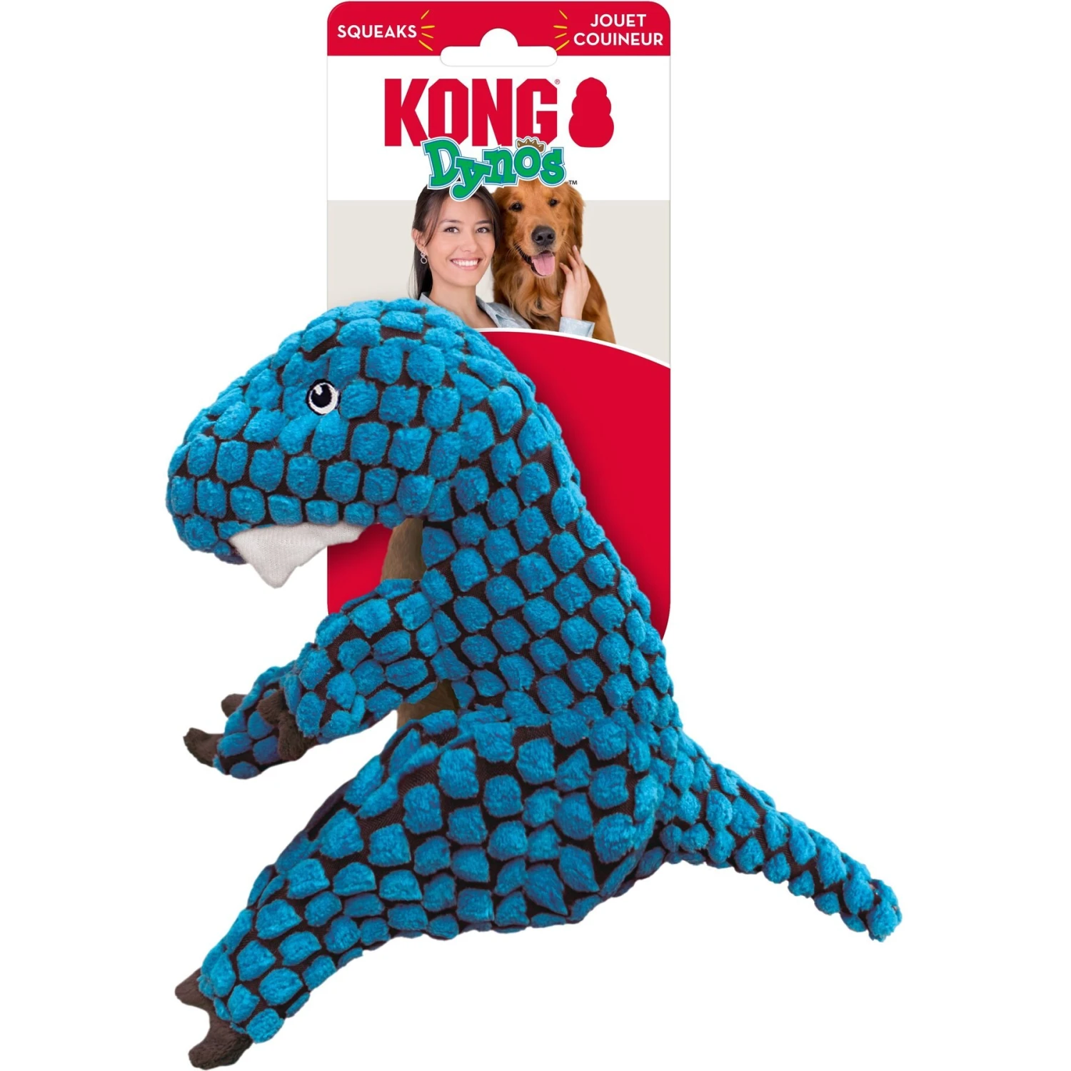KONG Dynos T-Rex Dog Toy - Image 6
