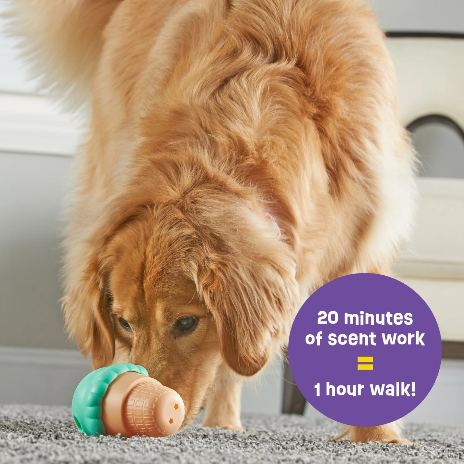 Brightkins Large Ice Cream Treat Dispenser Dog Toy - Image 3