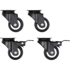 MidWest Sub-Pack Skudo Travel Dog & Cat Carrier Caster Wheel, 4 Count
