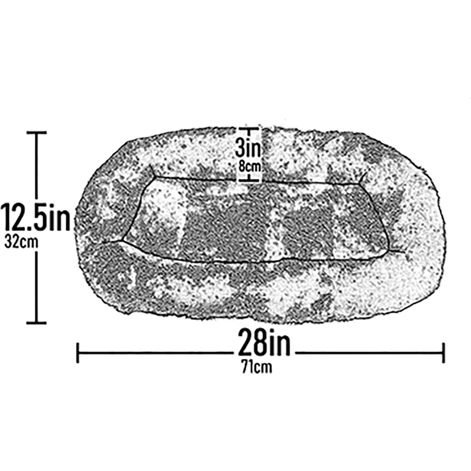 Pet Gear Stroller Bolster Pad, Black - Image 2